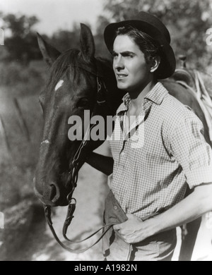 TYRONE POWER noi attore di cinema 1914 al 1959 Foto Stock