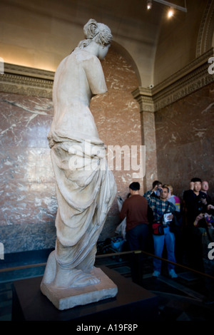 Venere di Milo scultura il Louvre Parigi Francia Foto Stock