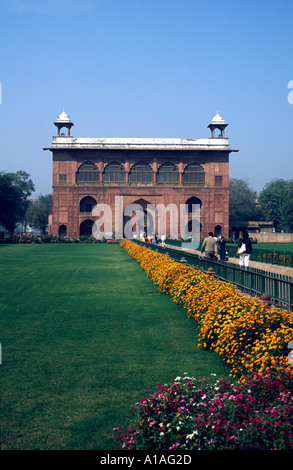 Lal Qila Red Fort Delhi India Foto Stock