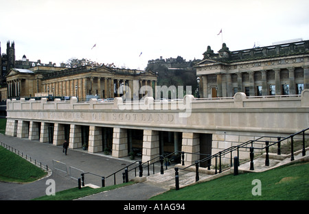 Il nuovo ingresso al National Galleries of Scotland di Edimburgo Foto Stock