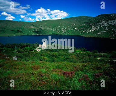 Il Castello di Glenveagh Lough Beagh Co Donegal Irlanda Foto Stock