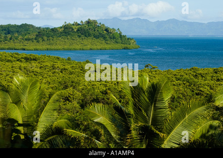Fiji, Viti Levu, costa sud vicino a Korotogo Foto Stock