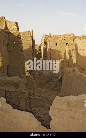 Le abitazioni nella città vecchia di Shaqra un Arabia Saudita Foto Stock