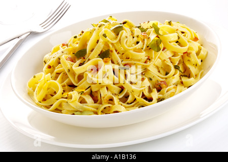 TAGLIATELLE Foto Stock