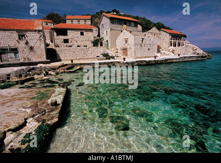 Isola di Lastovo Croazia Foto Stock