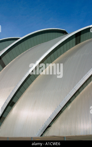 Close up Armadillo edificio SECC Glasgow Foto Stock