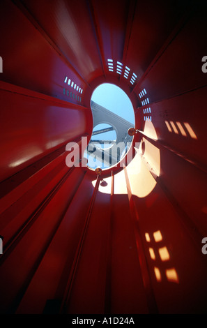 L'Osaka Umeda Sky edificio progettato dall architetto giapponese Hiroshi Hara Agosto 22 1999 Osaka in Giappone Foto Stock