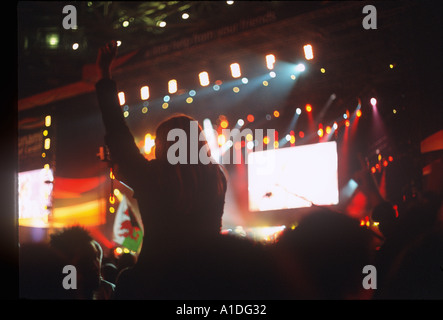 Concerto per lo Tsunami appello Millennium Stadium Cardiff Galles del Sud Foto Stock