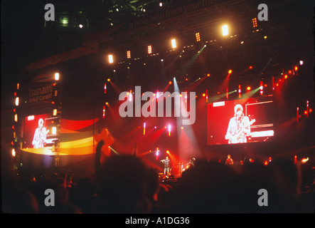 Concerto per lo Tsunami appello Millennium Stadium Cardiff Galles del Sud Foto Stock
