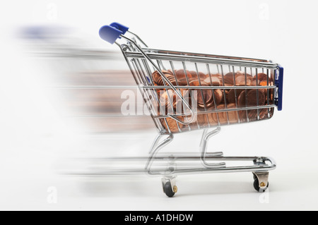 Lo shopping Foto Stock