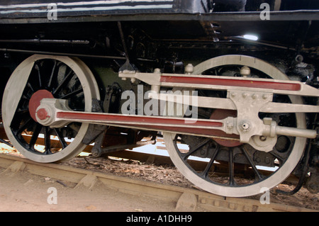 XT locomotiva classe 1 36863 Calibratore misuratore costruito in Ajmer negozi di Bombay Baroda Centrale ferroviaria indiana Foto Stock