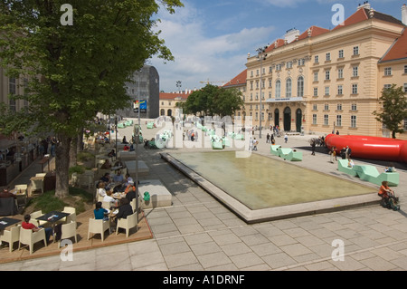 Austria Vienna MuseumsQuartier Foto Stock