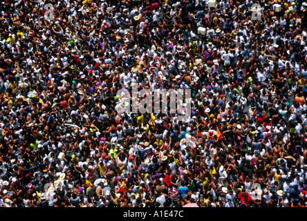 Galo da Madrugada la maggior parte delle persone Concetration di tutto il mondo più di 1 milione di persone riconosciute da Guinness Foto Stock