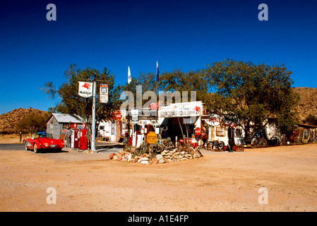 Rt 66 del centro visitatori, Hackberry, Arizona USA Foto Stock