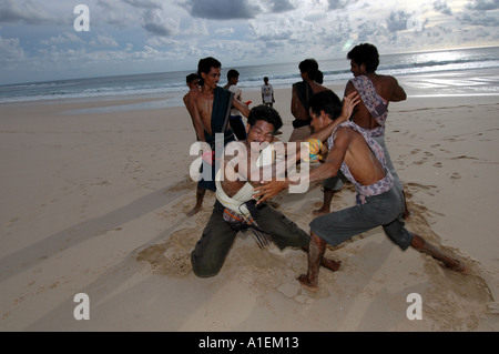 SUMBA OVEST DI INSCATOLAMENTO SUMBA Nusa Tengarra INDONESIA Foto Stock