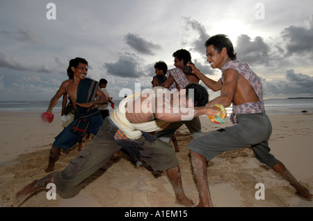 SUMBA OVEST DI INSCATOLAMENTO SUMBA Nusa Tengarra INDONESIA Foto Stock