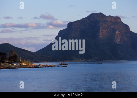 Tramonto Isola di Lord Howe NSW Australia Foto Stock