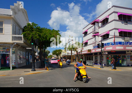 Hotel Pegasus su Duval Street a Key West, Florida, Stati Uniti Foto Stock