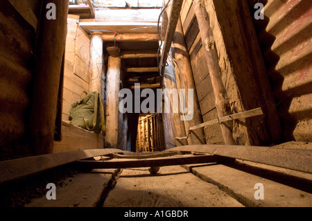 Museo del tunnel di Sarajevo in Bosnia Erzegovina Foto Stock