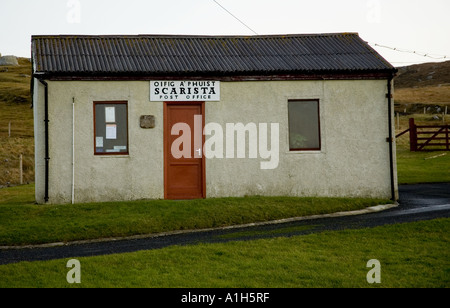 Uffici postali rurali in Scarista, Isle of Harris, Western Isles,Scozia Scotland Foto Stock