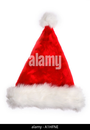 Cappello di Babbo Natale Foto Stock