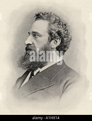 Edward Robert Lytton Bulwer-Lytton, 1° Conte di Lytton, 1831 a 1891. Statista inglese e poeta. Foto Stock