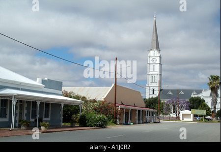 Karoo città di Aberdeen vicino a Graaff Reinet Eastern Cape Sud Africa RSA olandese Chiesa di riforma Foto Stock