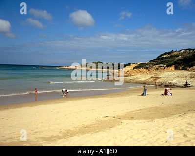 PLETTENBERG BAY IN SUD AFRICA Ottobre il popolare destinazione di Lookout Beach in questa stupenda baia Foto Stock