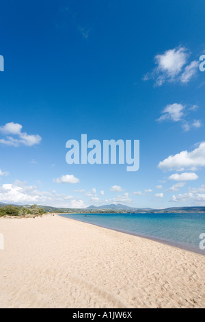 Golden Beach, Yialova, Messinia, Peloponneso, Grecia Foto Stock