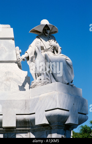 L'Avana Cuba Monumento a los Bomberos Firemans monumento cimitero Columbus Foto Stock