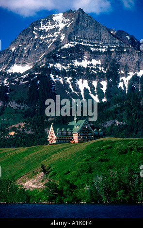 Prince of Wales Hotel Waterton National Park nello stato di Alberta in Canada Foto Stock