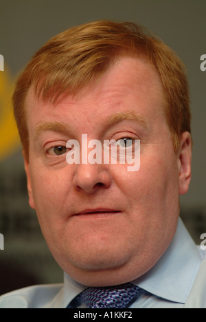 Ex gruppo del Partito europeo dei liberali democratici Leader Charles Kennedy MP (1959-2015), Londra, Regno Unito. Il 17 marzo 2005. Foto Stock