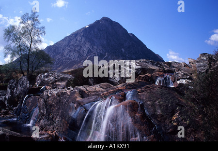 Bauchaille Etive Mor Glen Coe Scozia Scotland Foto Stock