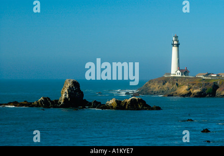 Pigeon Point Lighthouse Pigeon Point CA Foto Stock