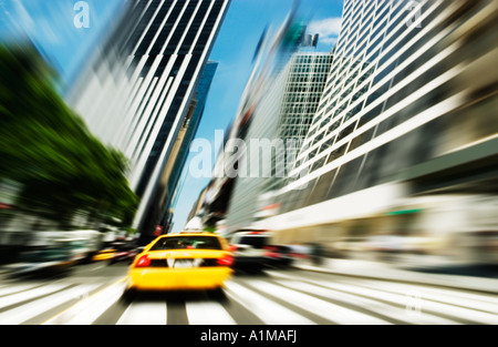 Grazia edificio sulla 42nd street a New York City, Stati Uniti d'America Foto Stock