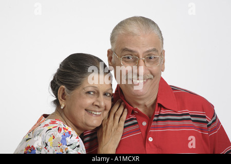 Vecchia coppia innamorata - MR n. Foto Stock