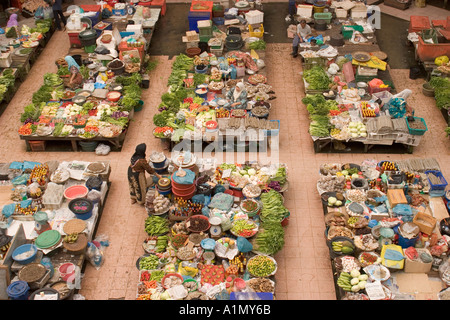 Il mercato centrale di Kota Bahru Malesia Foto Stock