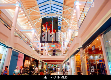 Dubai EMIRATI ARABI centro di Burjuman Foto Stock