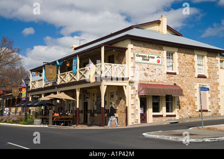 Storica città tedesca di Hahndorf vicino a Adelaide Australia del Sud Australia Foto Stock