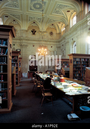 La Biblioteca Chiesa di Tutti i Santi Lincoln College di Oxford Foto Stock