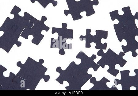 Jigsaw puzzle Foto Stock