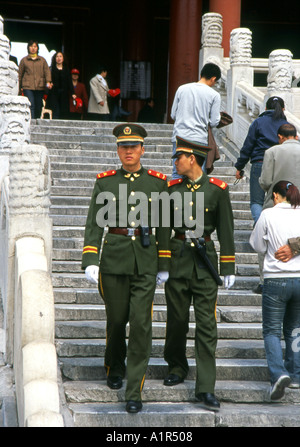 Città proibita Imperial Palace Sito Patrimonio Mondiale dell'UNESCO Pechino Pechino cinese Cina Asia Asia asiatica Foto Stock