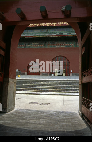 Bell & Torri del Tamburo Beijing Pechino cinese Cina Asia Asia asiatica Foto Stock