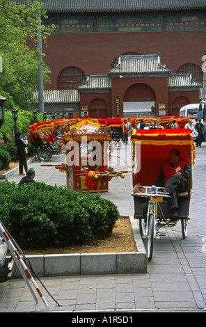 Bell & Torri del Tamburo Beijing Pechino cinese Cina Asia Asia asiatica Foto Stock