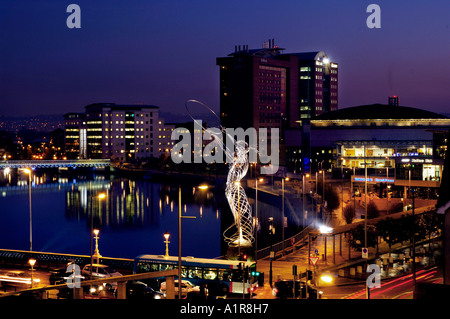 Laganside, Belfast, Irlanda del Nord Foto Stock