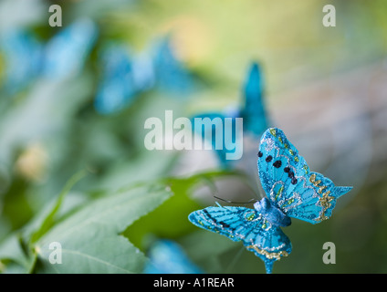 Fake farfalle Foto Stock