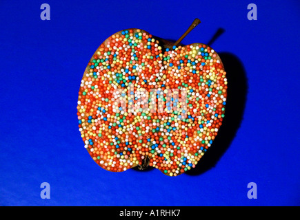 Apple con un pizzico di zucchero Foto Stock