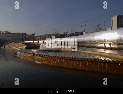 Un covone Square Sheffield nello Yorkshire Inghilterra Foto Stock