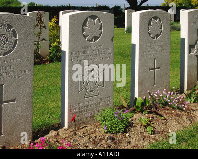 Australian National Memorial CWGC Cimitero Militare Villers Bretonneux Foto Stock