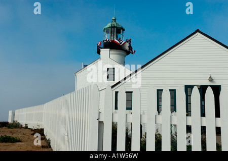 Vecchio punto Loma lighthouse Cabrillo National Monument San Diego California USA Foto Stock